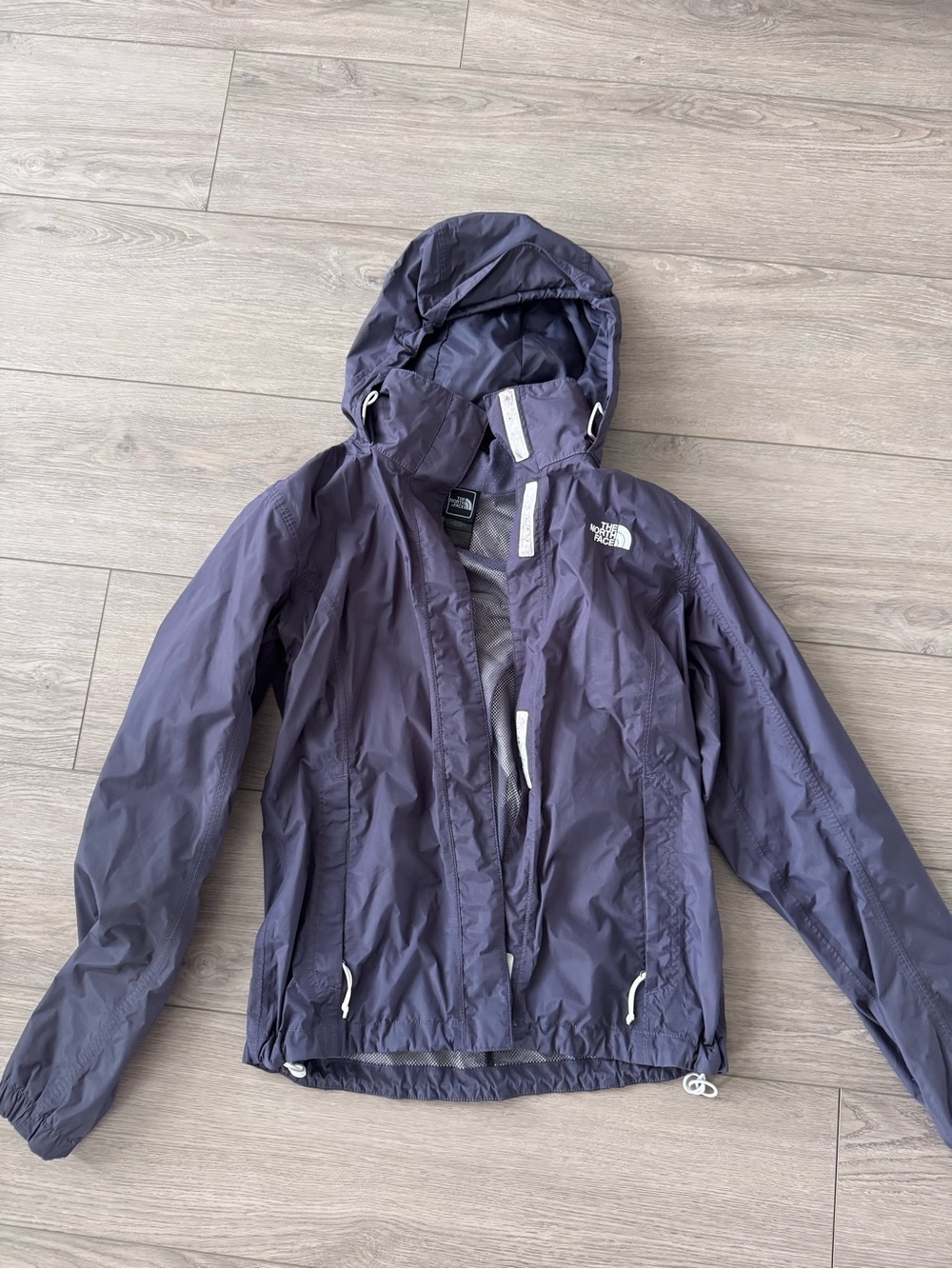 The North Face Women's Hooded Purple Shell Jacket
